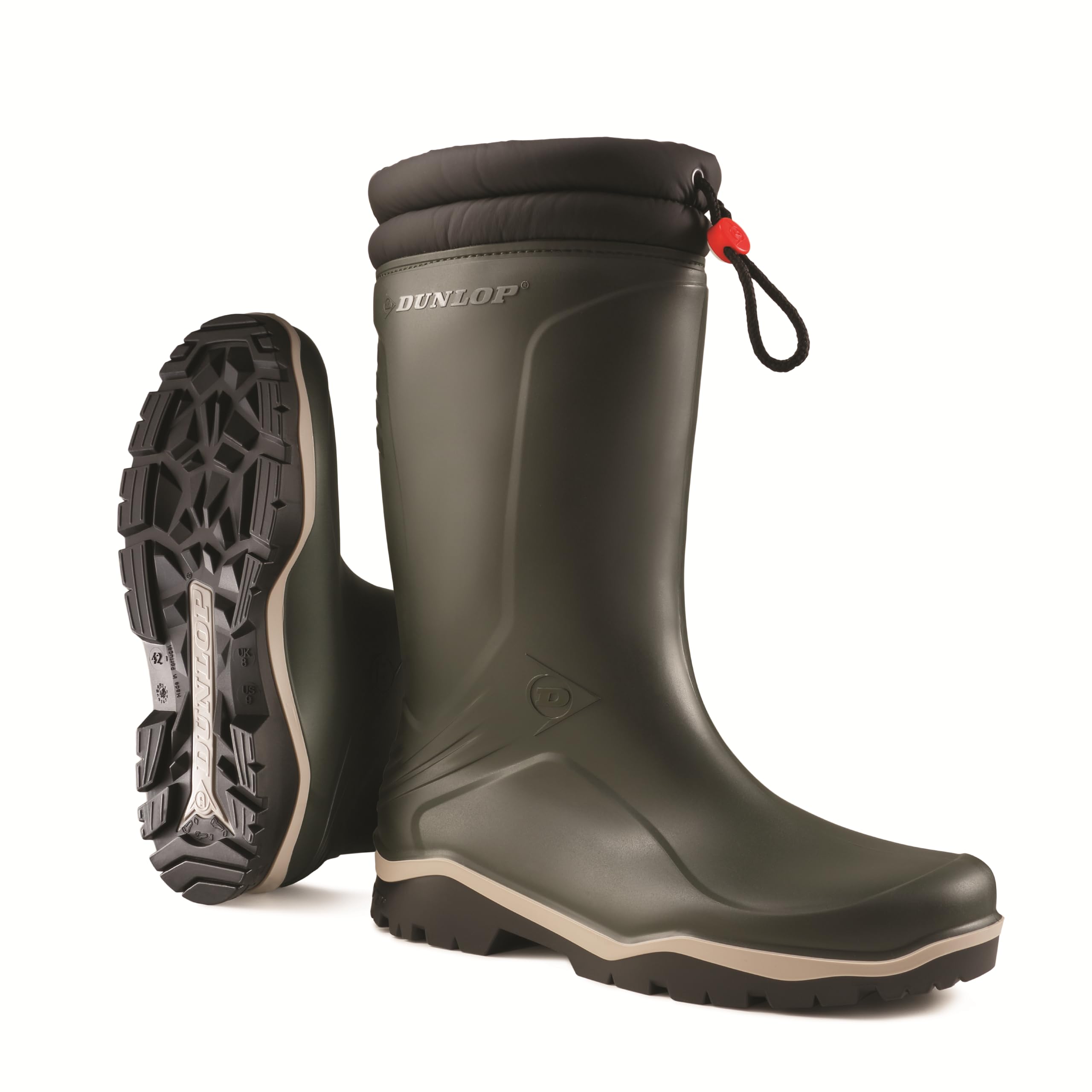 DUNLOP Protective Footwear, K486061, Blizzard, Dunkelgrün, Größe 37 EU
