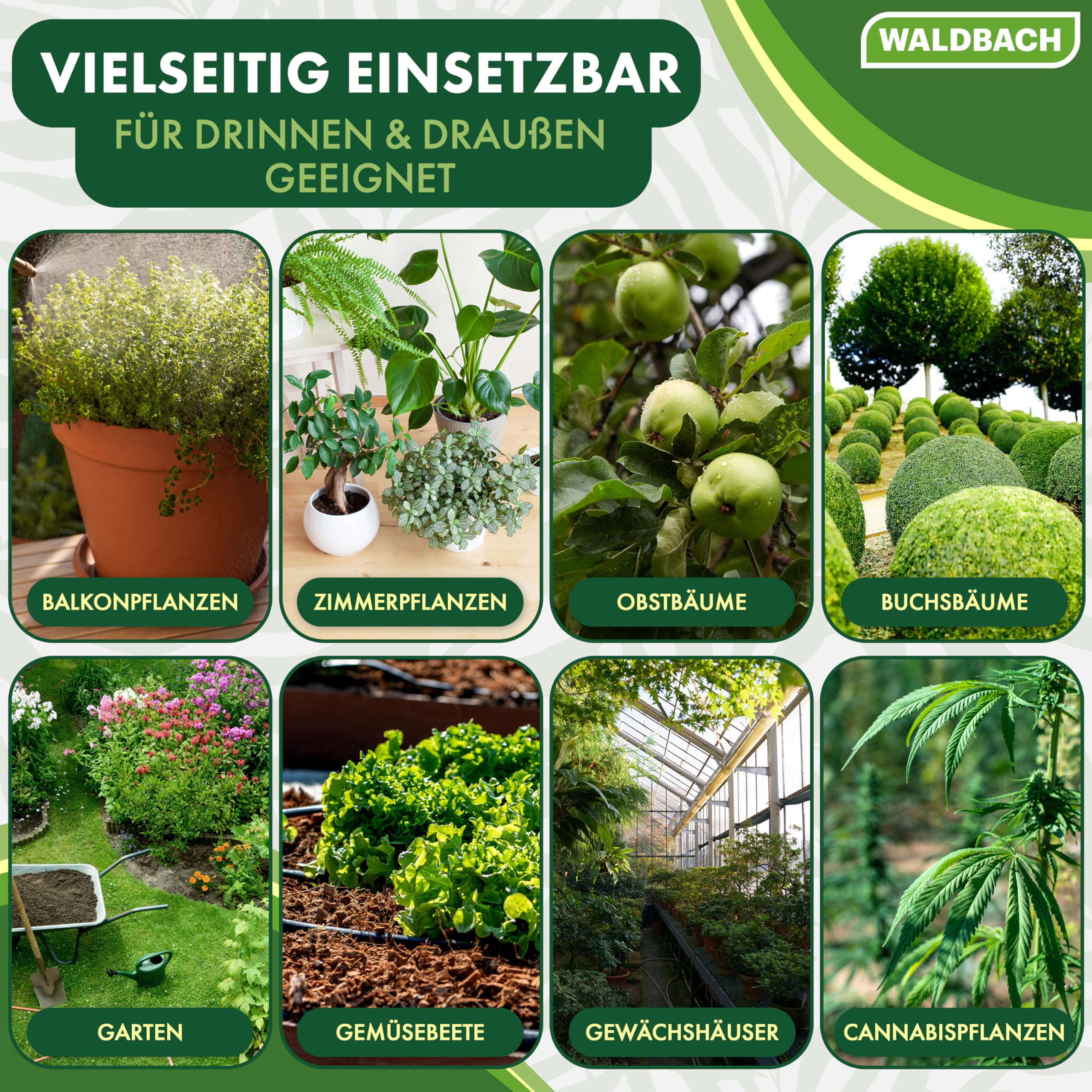 Huile de neem avec émulsifiant [500 ml] – Huile de neem naturelle pour plantes avec flacon pulvérisateur et verre doseur – 50 litres de mélange prêt à pulvériser – Entretien efficace des