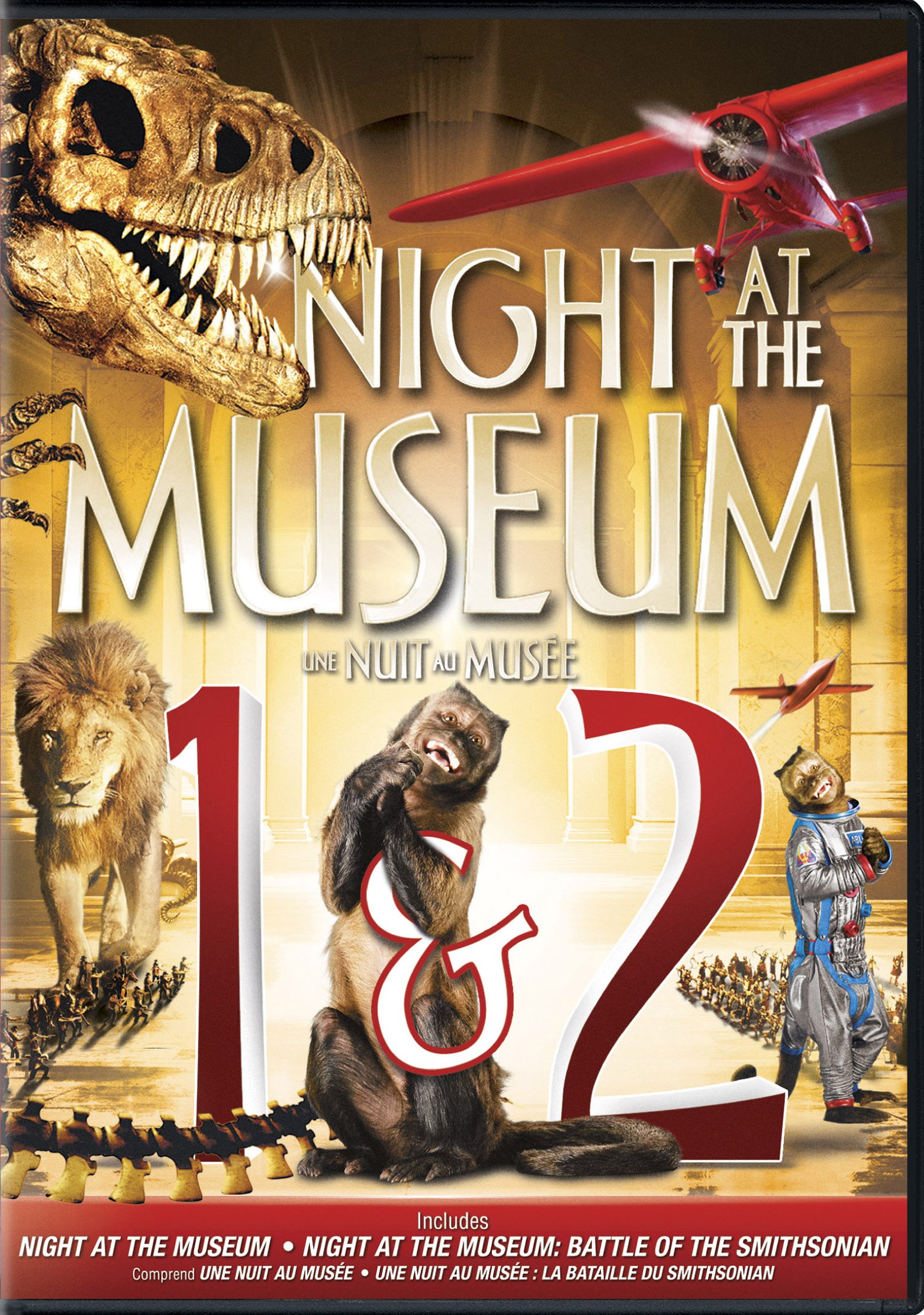 Night At The Museum 1-2 DF (Bilingual) [DVD]
