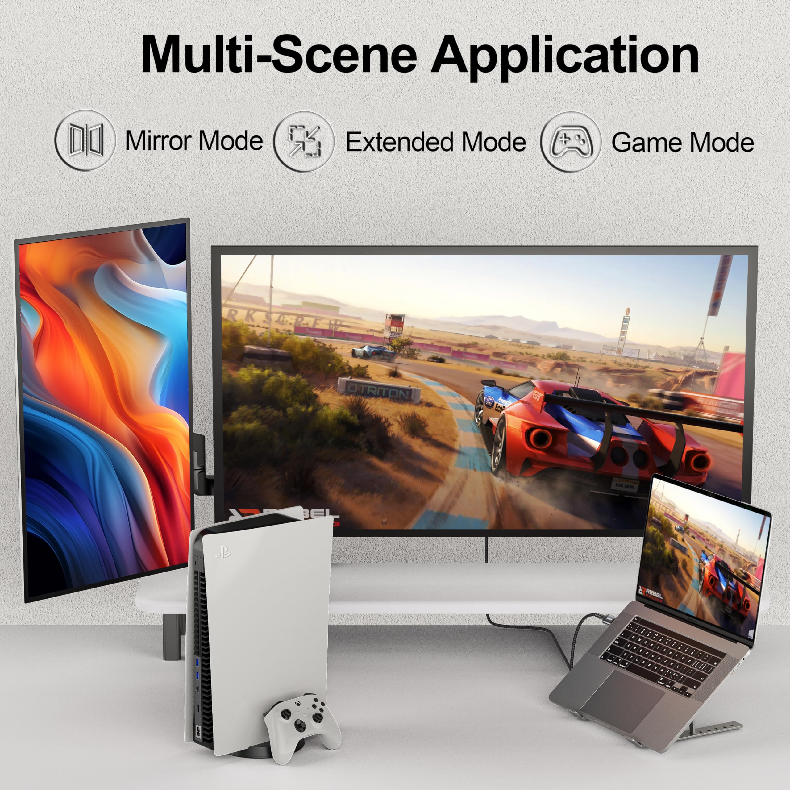 Cavo HDMI 8K, 3 m, confezione da 10 pezzi, cavo da gioco HDMI 2.1, supporto 8K a 60Hz, 4K a 120Hz, HDR10+, SBTM, VRR, QFT, ALLM, 3D, HDCP 2.3 per PS5, Xbox, Nintendo Switch, TV, PC, monitor