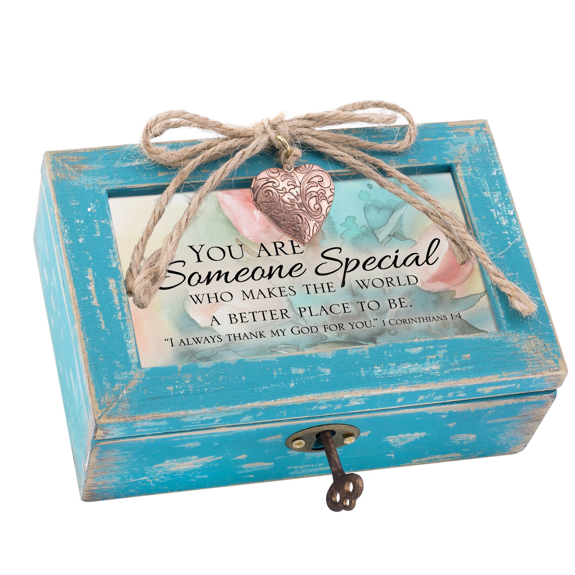 Caja de música de regalo emotivo para un ser querido de Cottage Garden