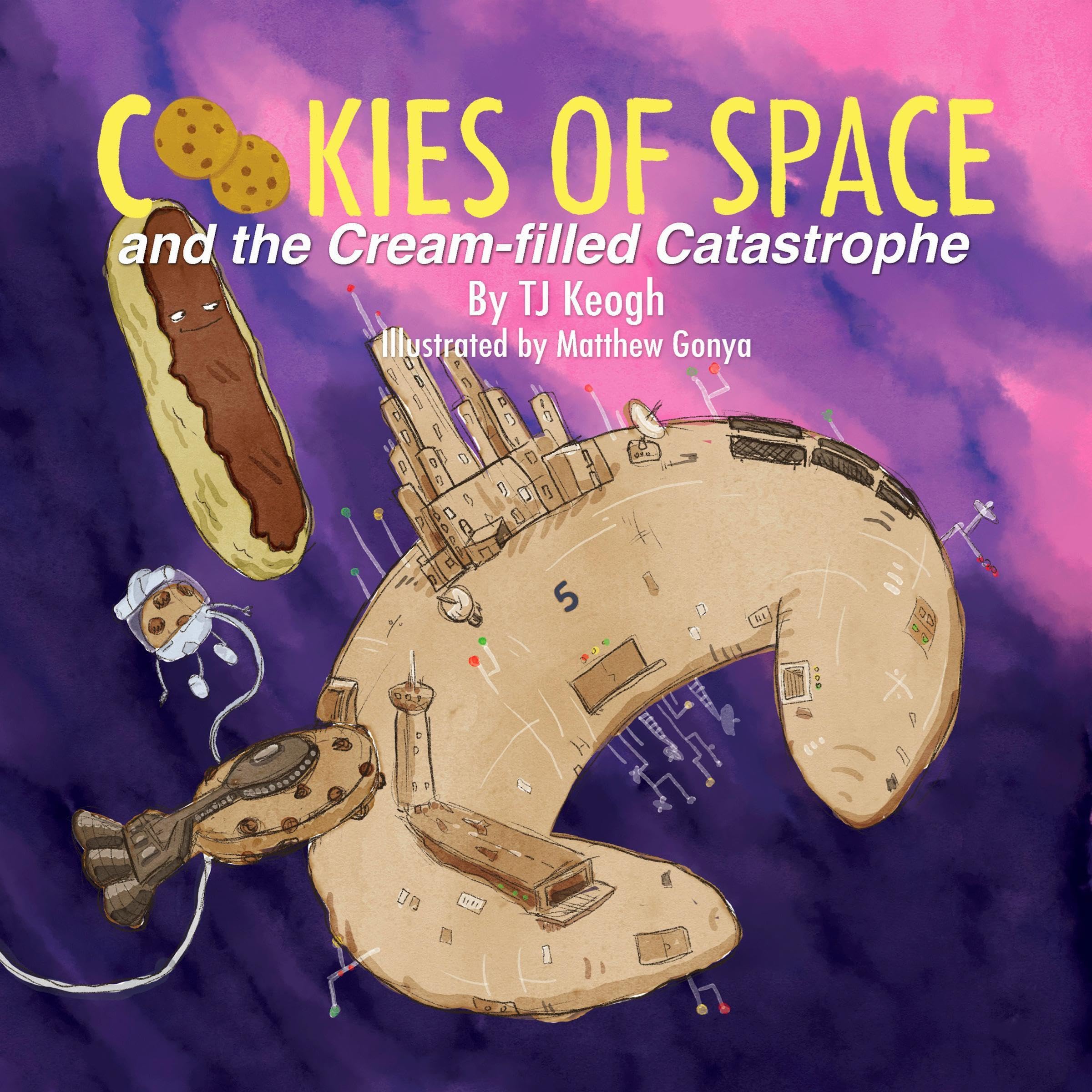 Cover art for Cookies of Space and the Cream-Filled Catastrophe