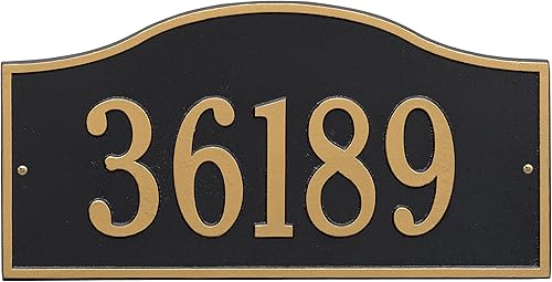 Whitehall Rolling Hills Plaques Standard Wall Address Plaque - Two Line - Thumbnail 5