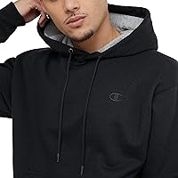 Vista 5 de Champion - Sudadera con capucha para hombre con forro polar, peso medio, con logo de C (normal o grande y alto)