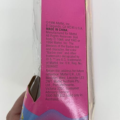 Miniatura 6 de Cabello Hula rosa y dorado Barbie