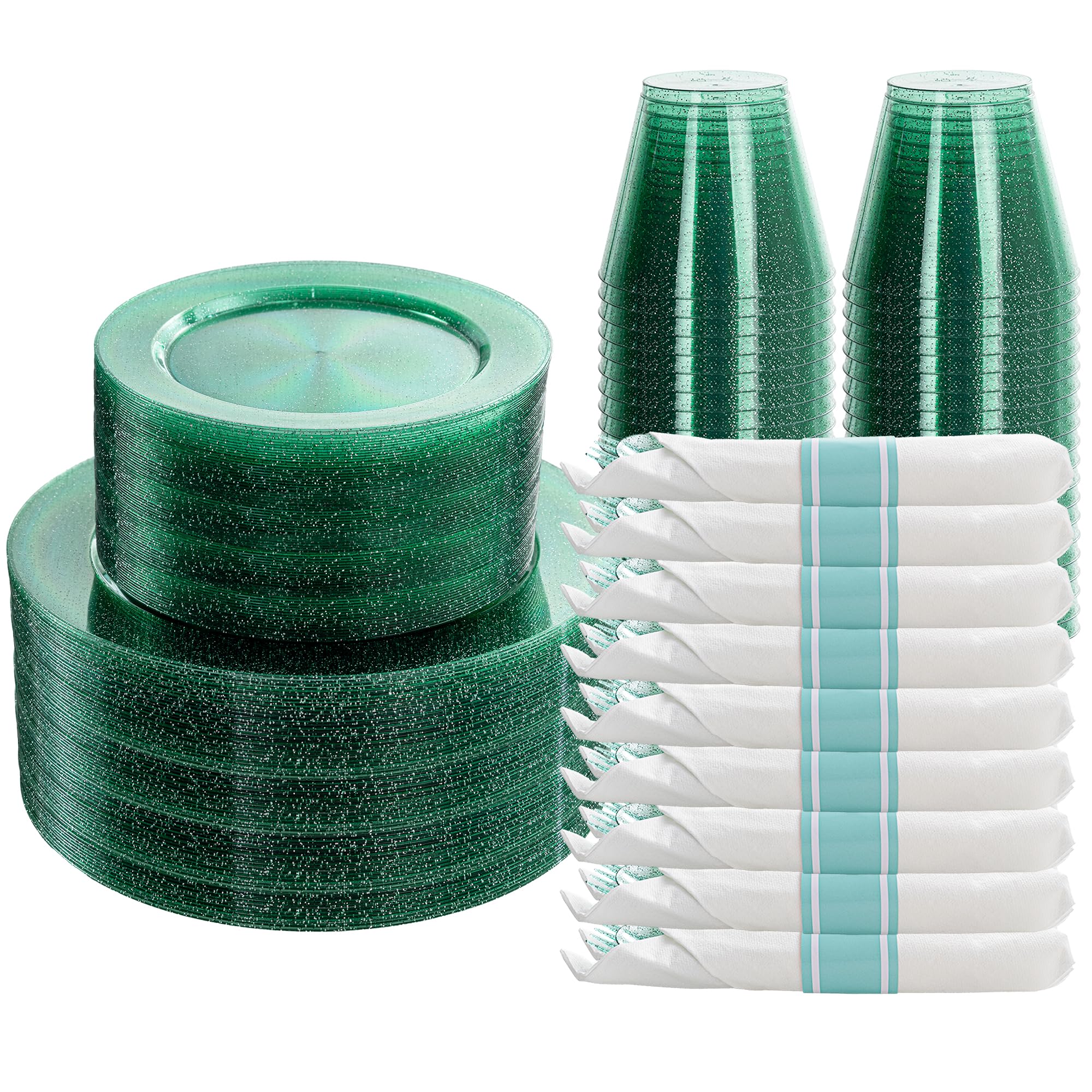 DaYammi Gold Dinnerware Set - 350 Piece -26