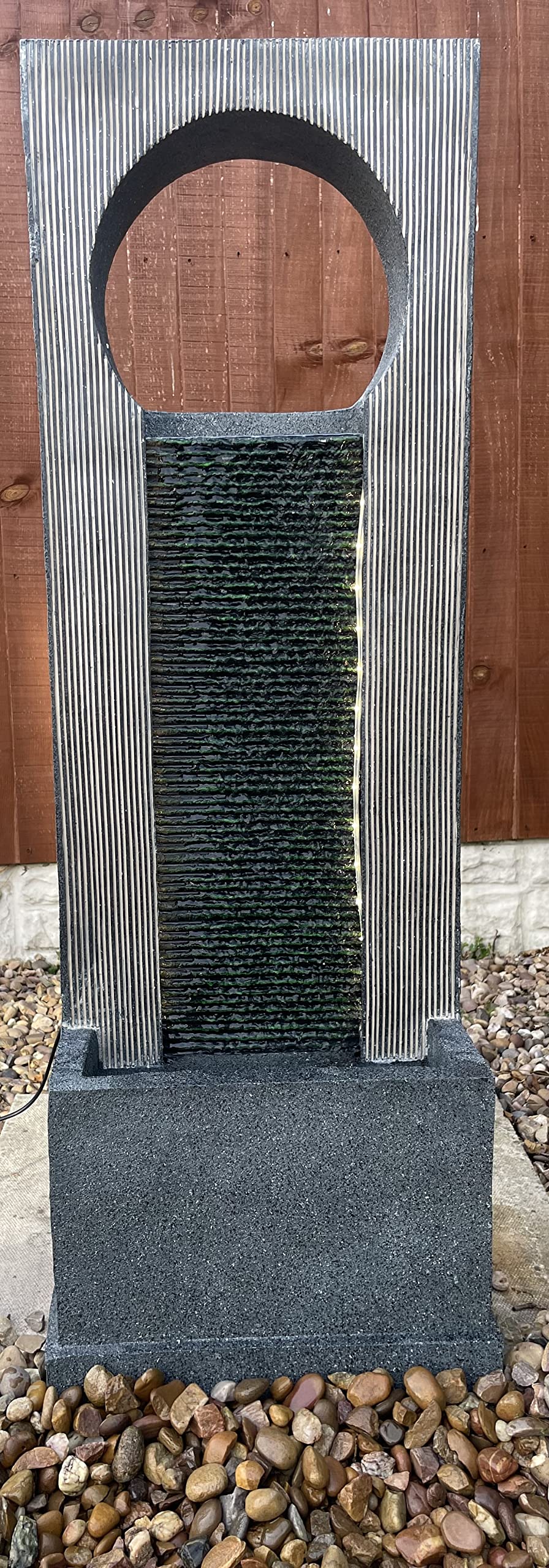 Fontaine à LED contemporaine pour salon et espace détente de maison