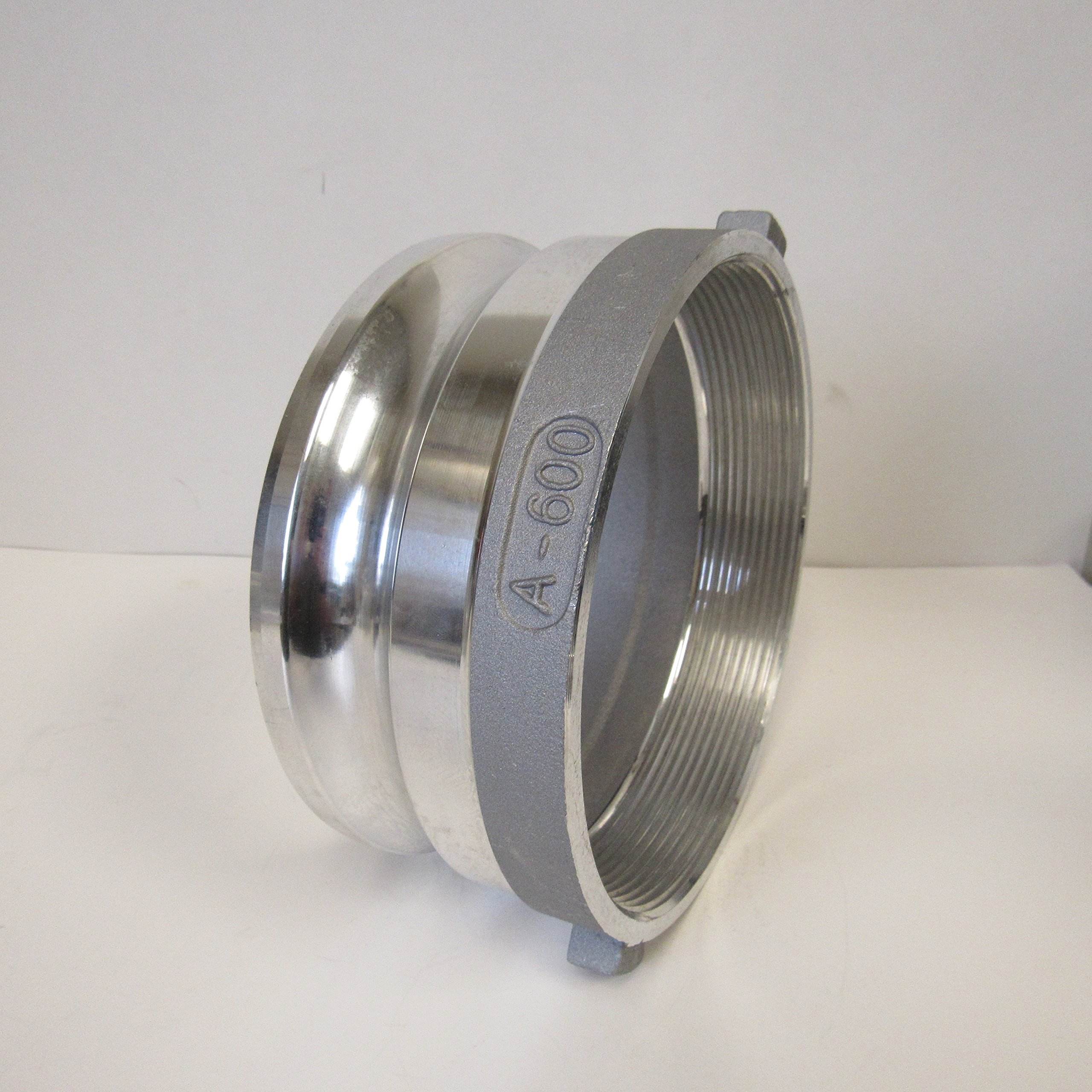 can ali シルクずぶん H.A. Fittings 600A Aluminum Cam and Groove Adapter, 6 Inch Male