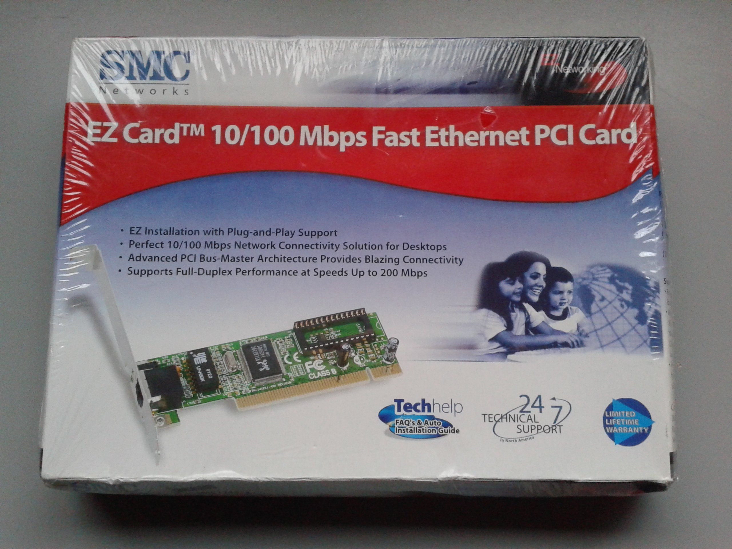 SMC SMC1244TX Pci 10/100MBPS Adapter, Single-image-37