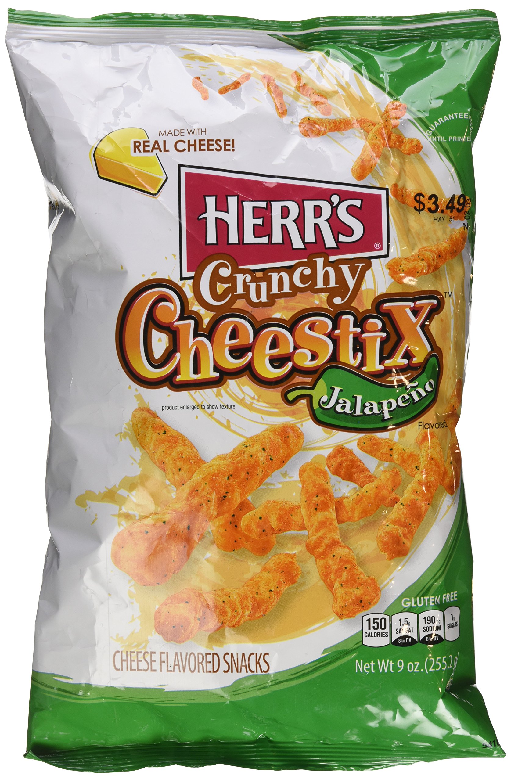 Jalapeno Crunchy Cheesetix 255 g