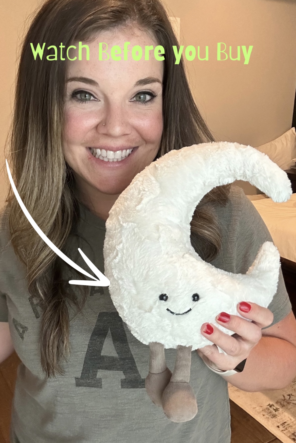 Watch Honest Review of Jellycat Amuseables Moon Stuffed Toy on