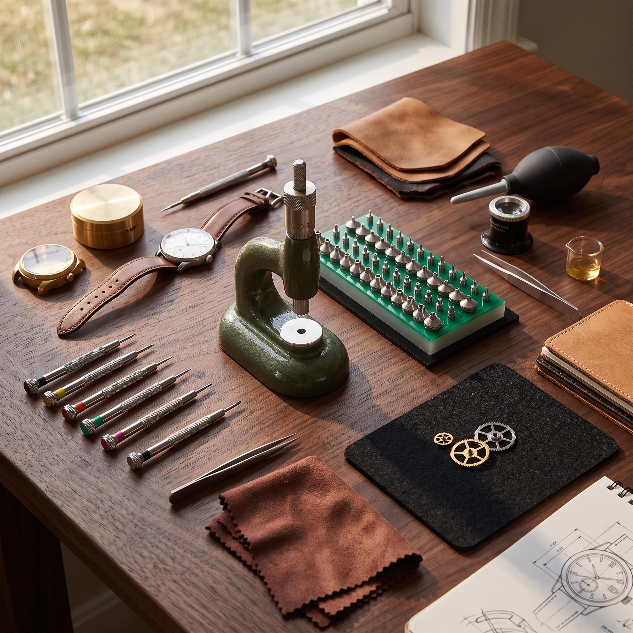 Kit de réparation de Montre 48 pièces avec Matrice