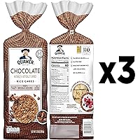 Vista 31 de Quaker Tortas de arroz grandes, queso cheddar blanco, 5.5 onzas, paquete de 3