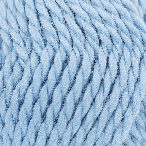 Miniatura 2 de (3 madejas pequeñas y hermosas) Mezcla de hilo de alpaca Umayo 165 yardas en total Cristal Sky, #5 voluminoso