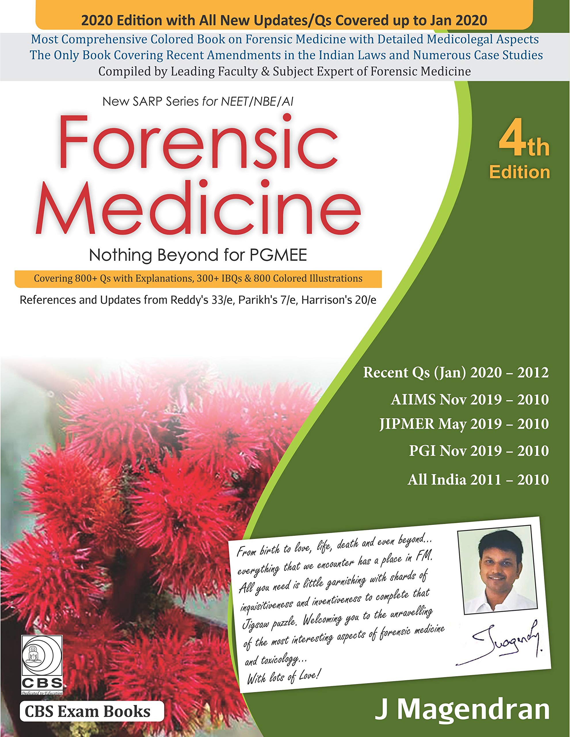 Forensic Medicine (New SARP Series for NEET/NBE/Al)