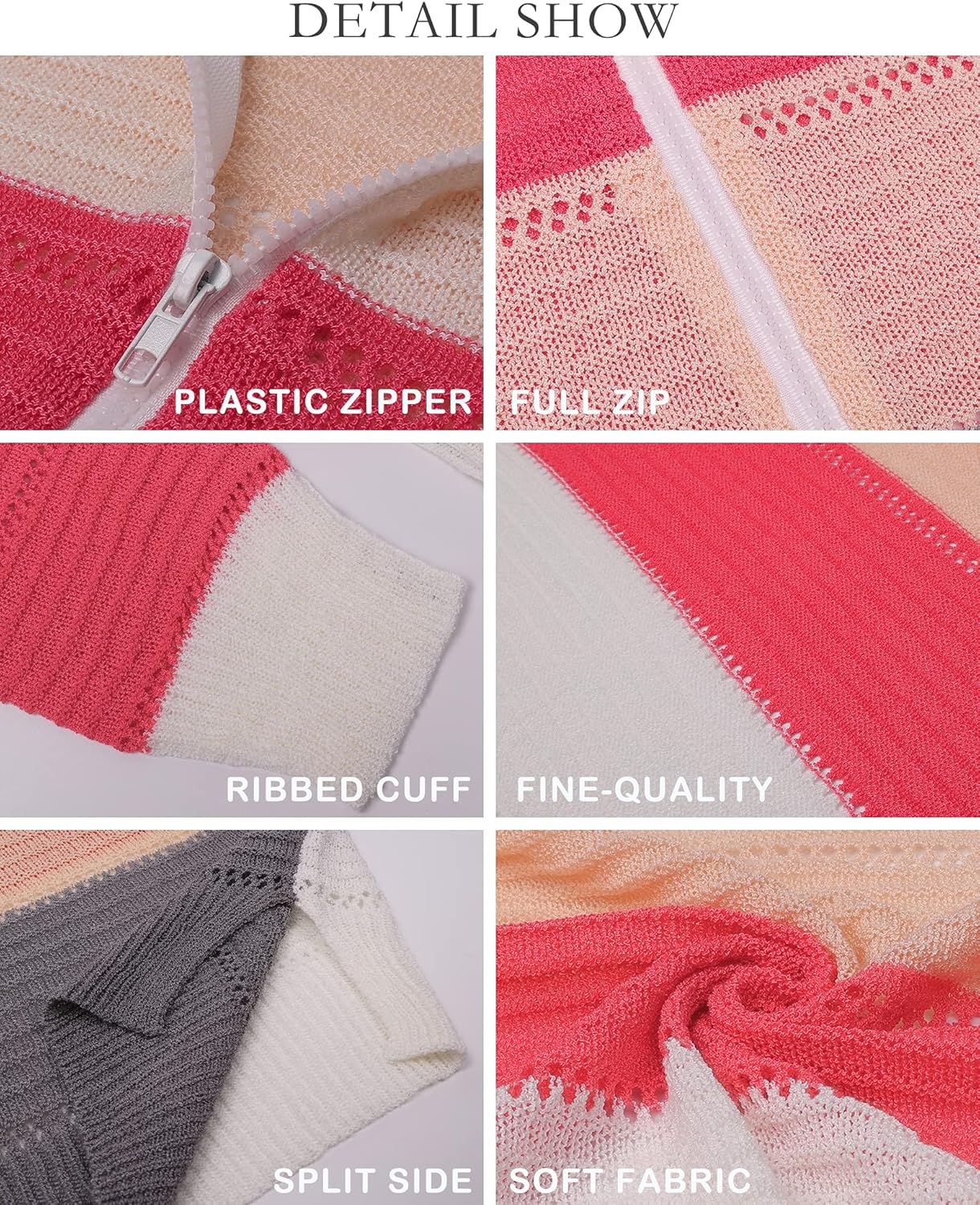 BTFBM Women Zip Up Striped Hoodies Jackets Color Block Print Long Sleeve Drawstring Stretchy Casual Pullover Sweatshirts at  Women’s Clothing store