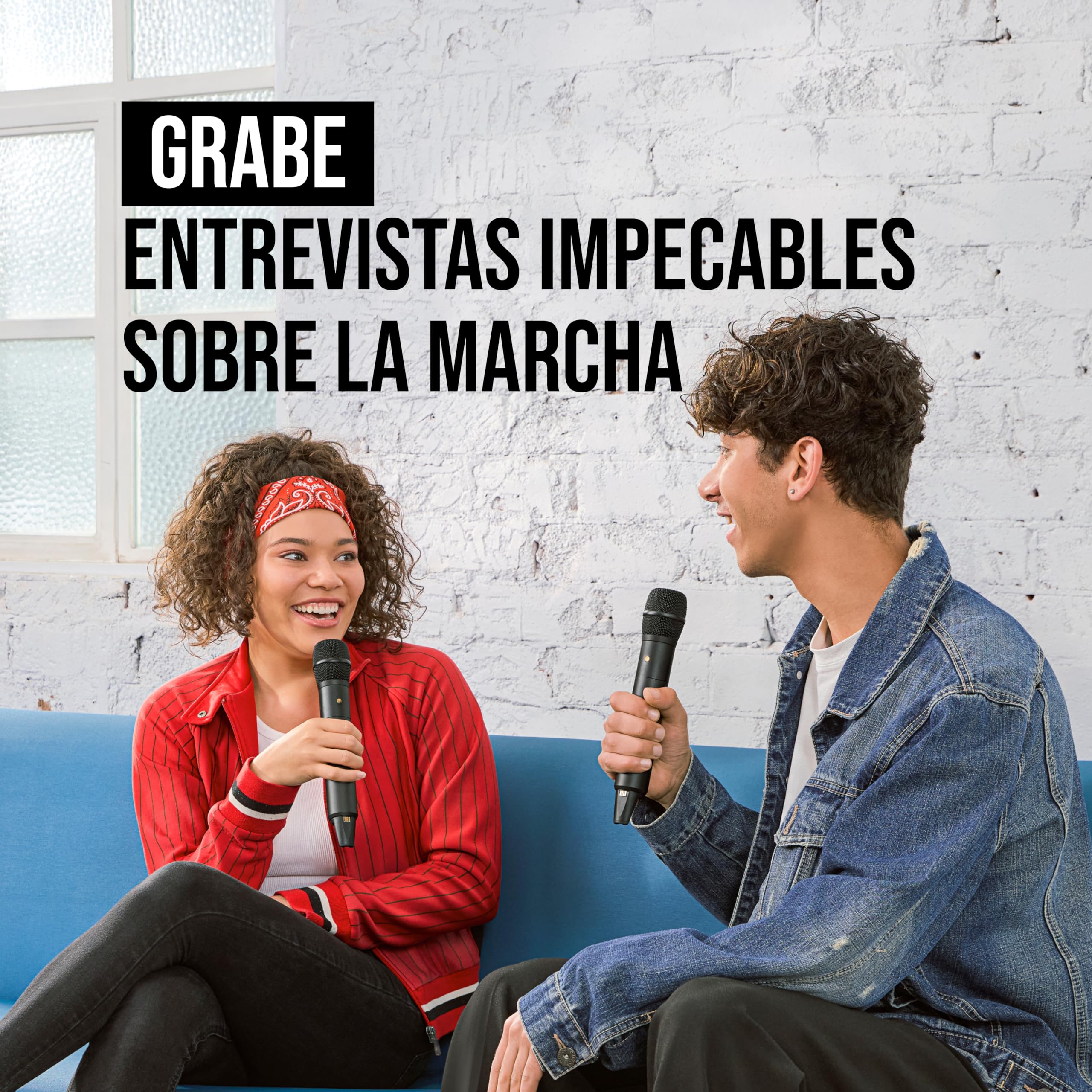 RØDE Interview Pro, micrófono inalámbrico con Condensador, cápsula de Calidad de transmisión y grabación Interna de 32 bits para creación de Contenido, Medios y entrevistas
