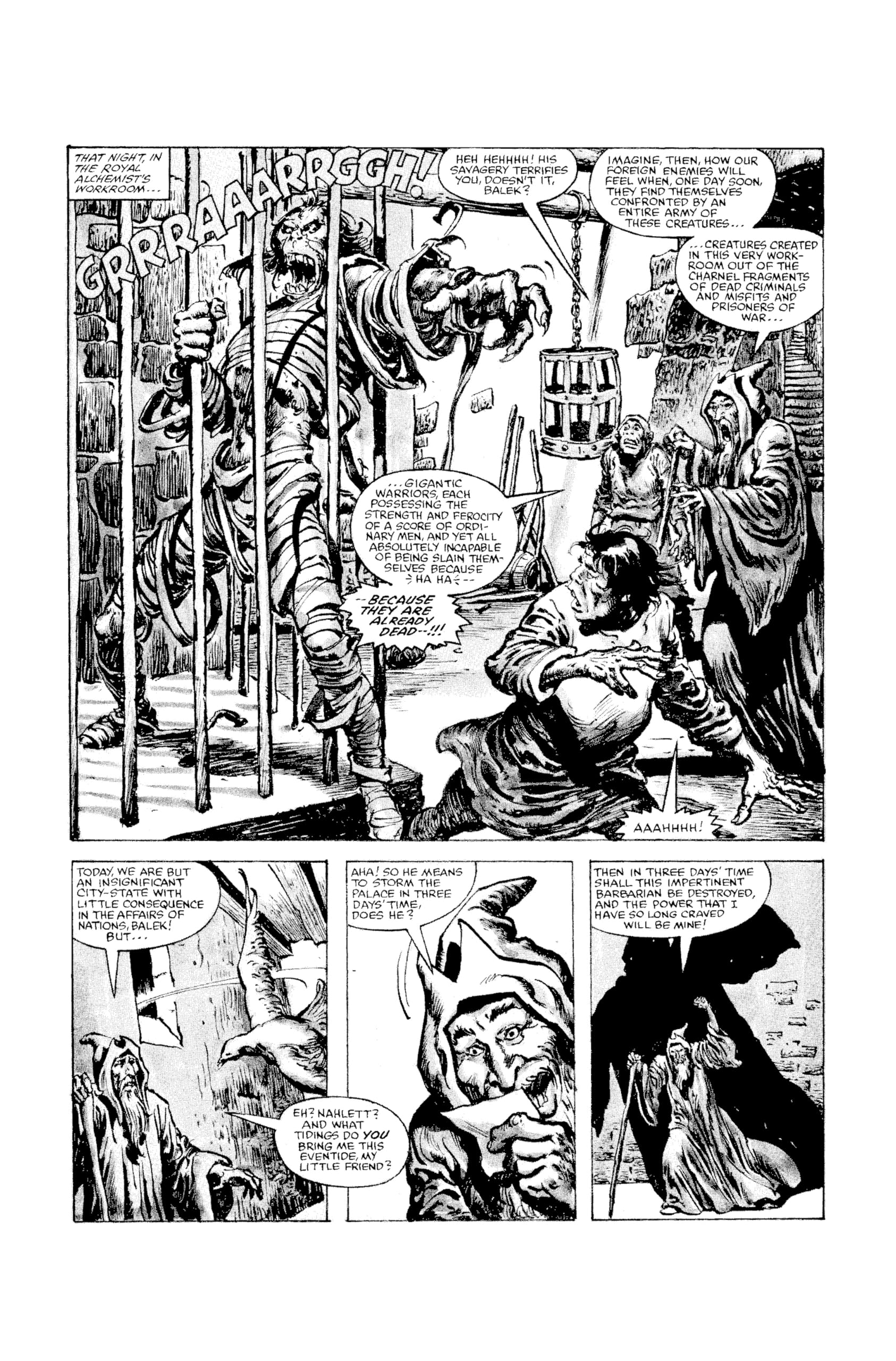 The Savage Sword of Conan the Original Comics Omnibus 6