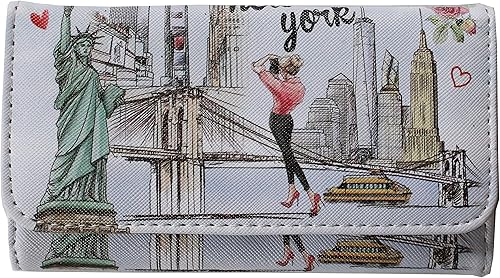 Cartera de regalo de recuerdo de la Estatua de la Libertad de Nueva York