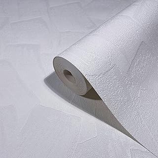 marburg Wallpaper White Textured Plaster Look Classic for Living Room Bedroom Made in Germany 10.05 x 0.53 m