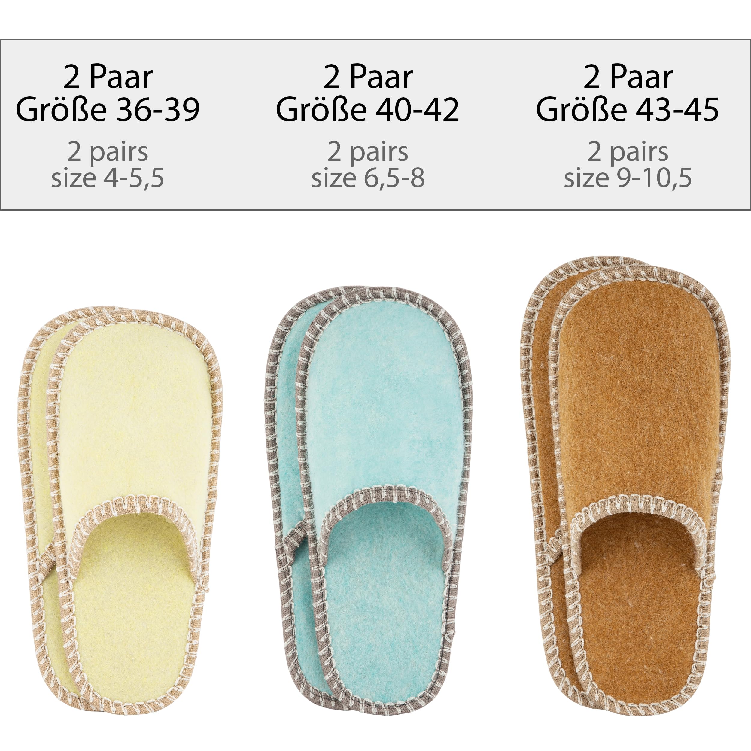 ONVAYA® Pantoufles en ABS
