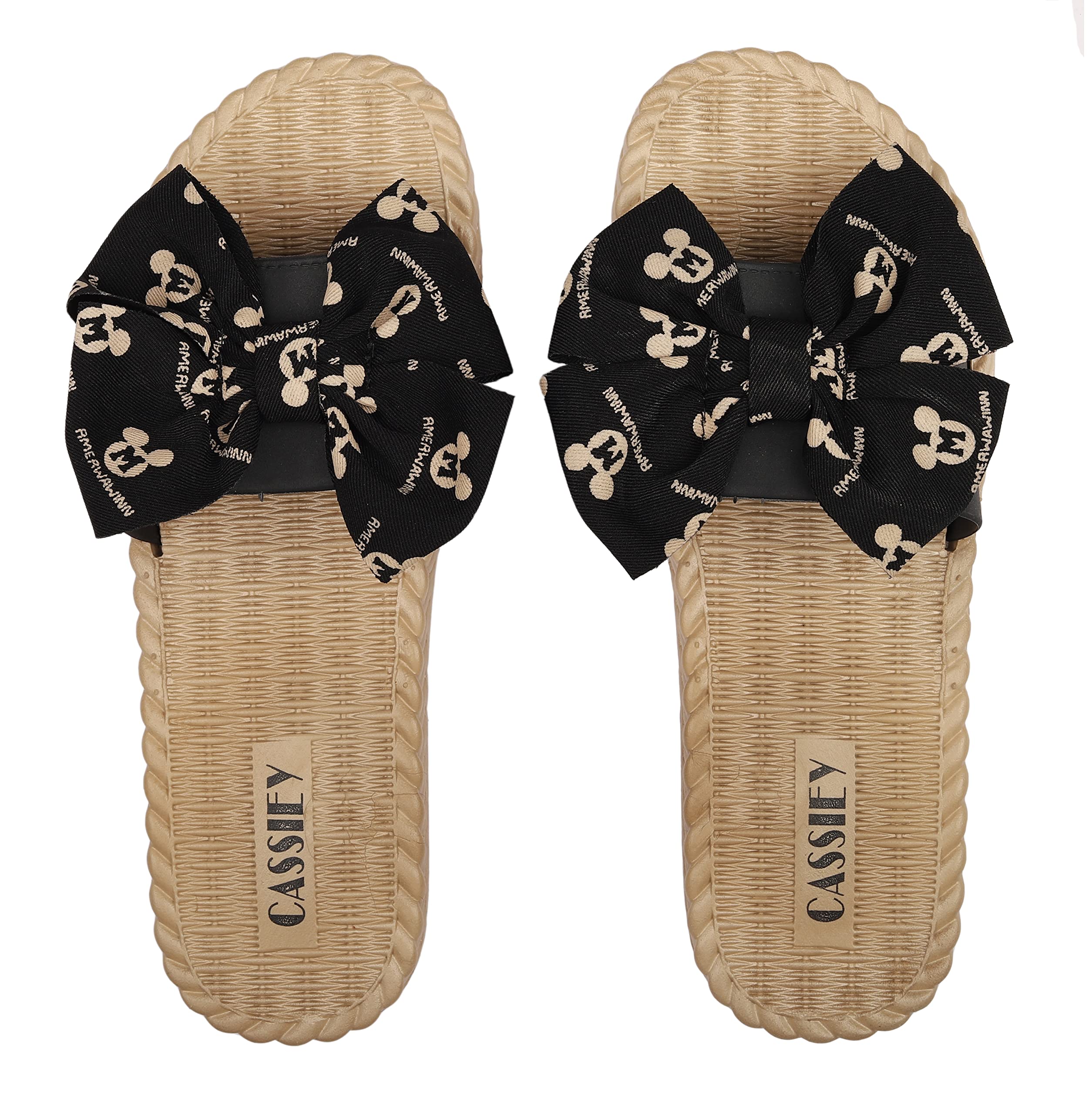 cassiey Latest Fashionable Comfortable Stylish Design Slip-on Flat Sandal,Slipper For Women's And Girls-picture-25