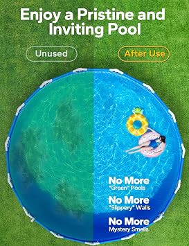 SUMMERBUDDY 3 in 1 Pool Closing Kit for Above Ground Pool, Pool Winterizing Kit Handle Up to 15,000 Gallons, Winter Pool Closing Kit, Pool Winterizer Kit, Pool Closer