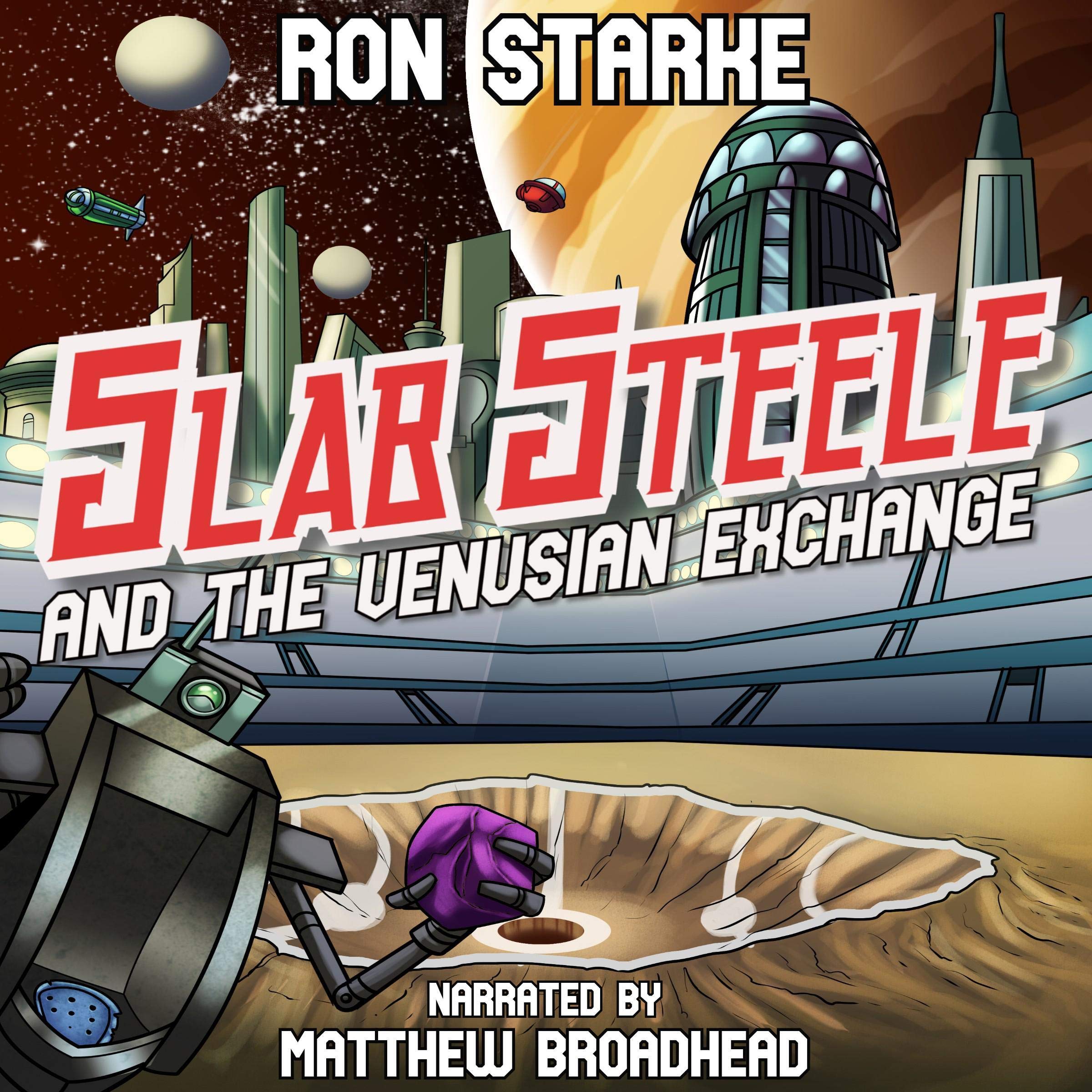 Cover art for Slab Steele and the Venusian Exchange