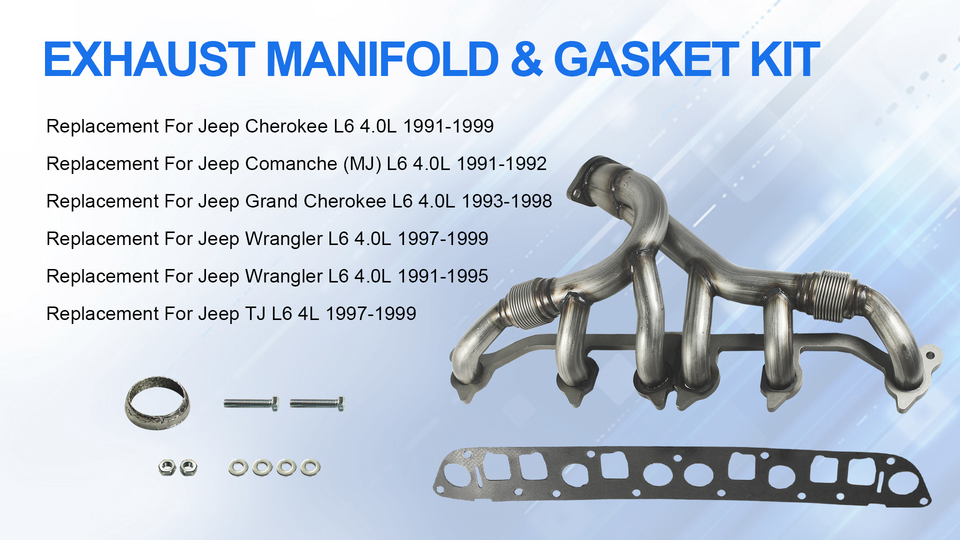 Amazon.com: JDMSPEED New Stainless Steel Exhaust Manifold