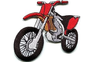 Honda Iron-on Patch for Dirt Bike Enthusiasts: Enhance Your Ride's Style (S-679)
