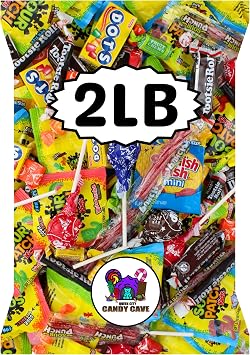 Assorted Candy Variety Pack, Bulk Individually Wrapped, Pinata Candy, 2 lb
