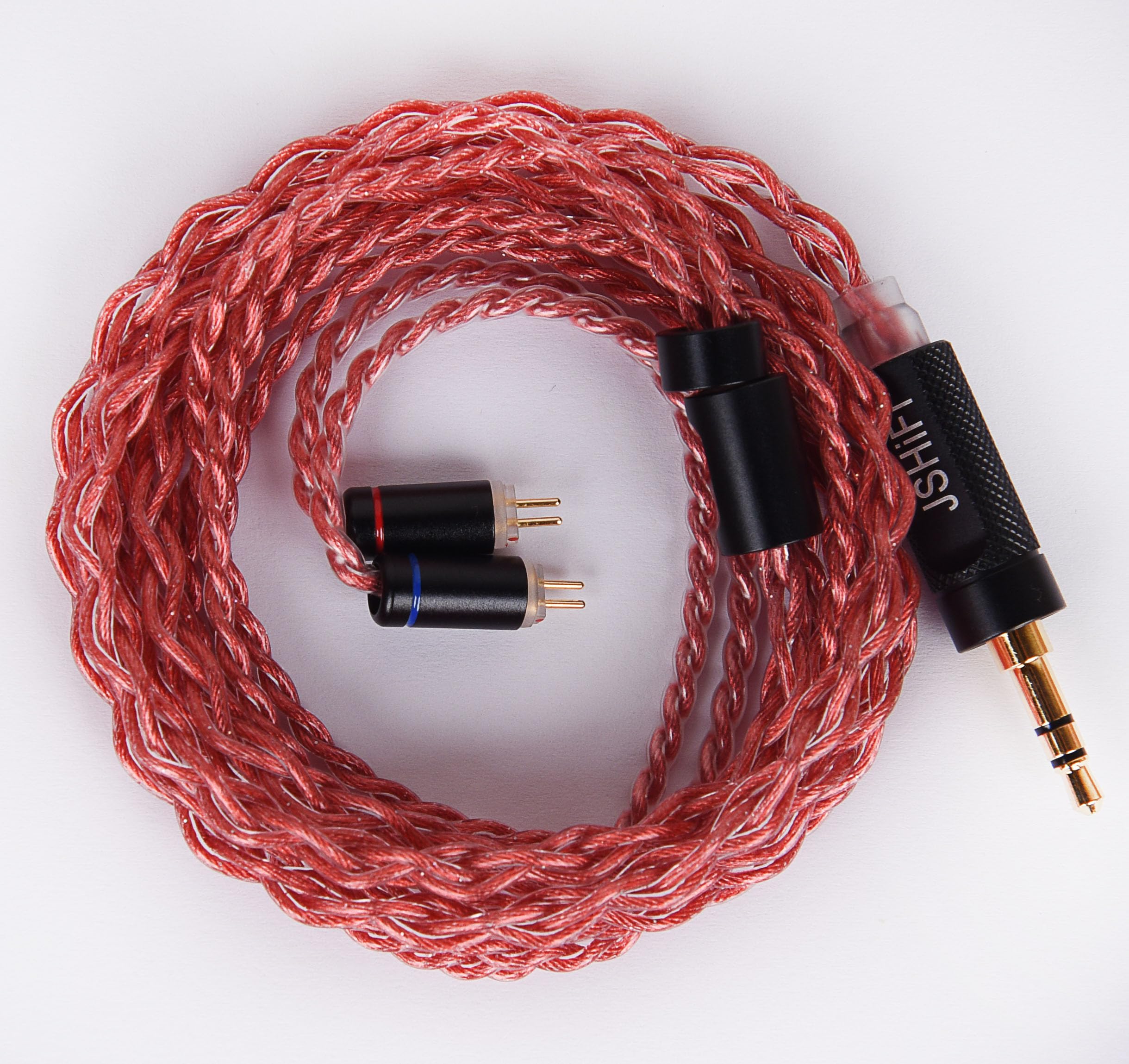 Amazon | 【JSHiFi-Sugar】2pin3.5mmリケーブル 無酸素銅0.78mm2pin