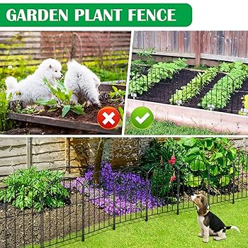 Amazon.com : VANCASTLE Decorative Garden Fence 25 Panels