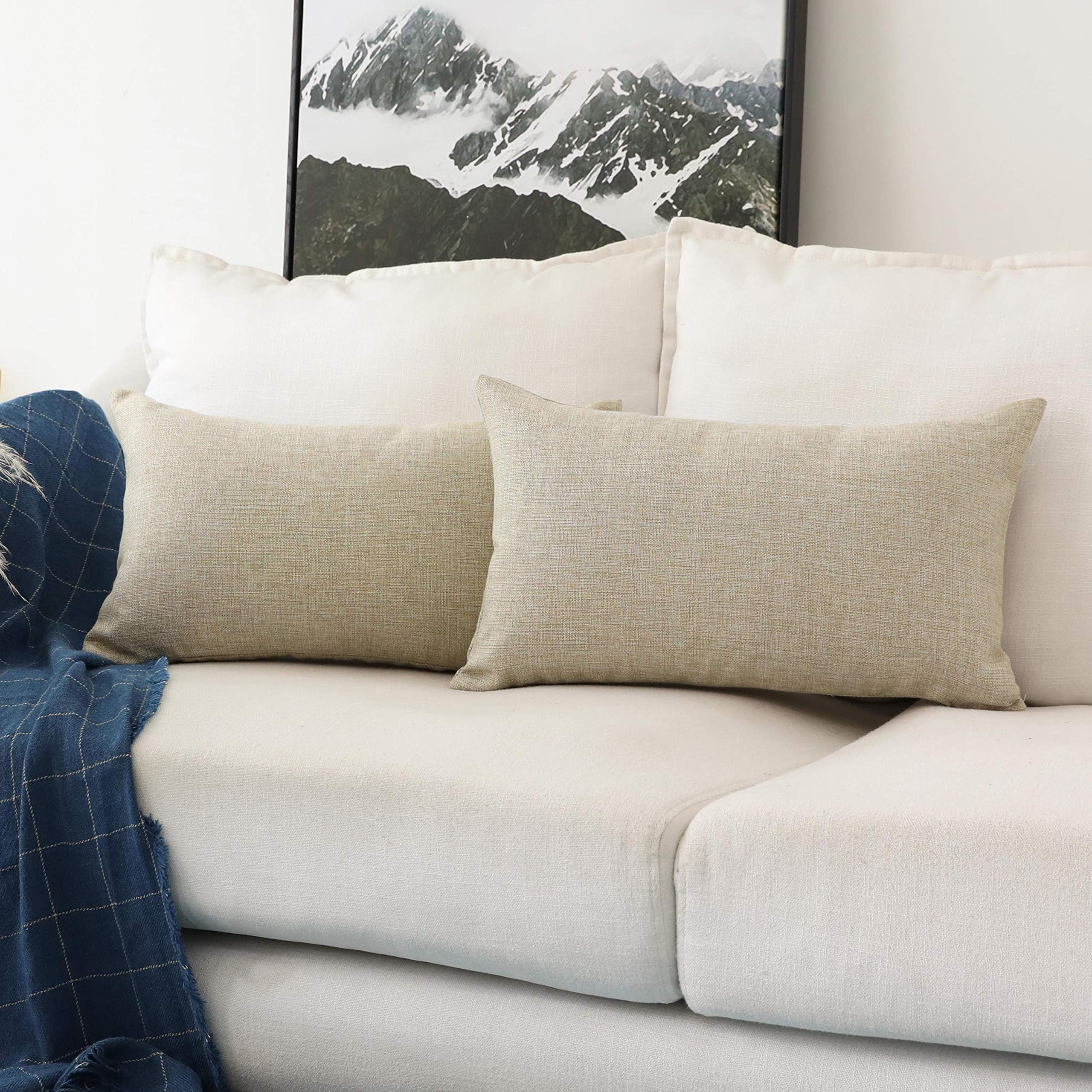 rectangular throw pillow sizes