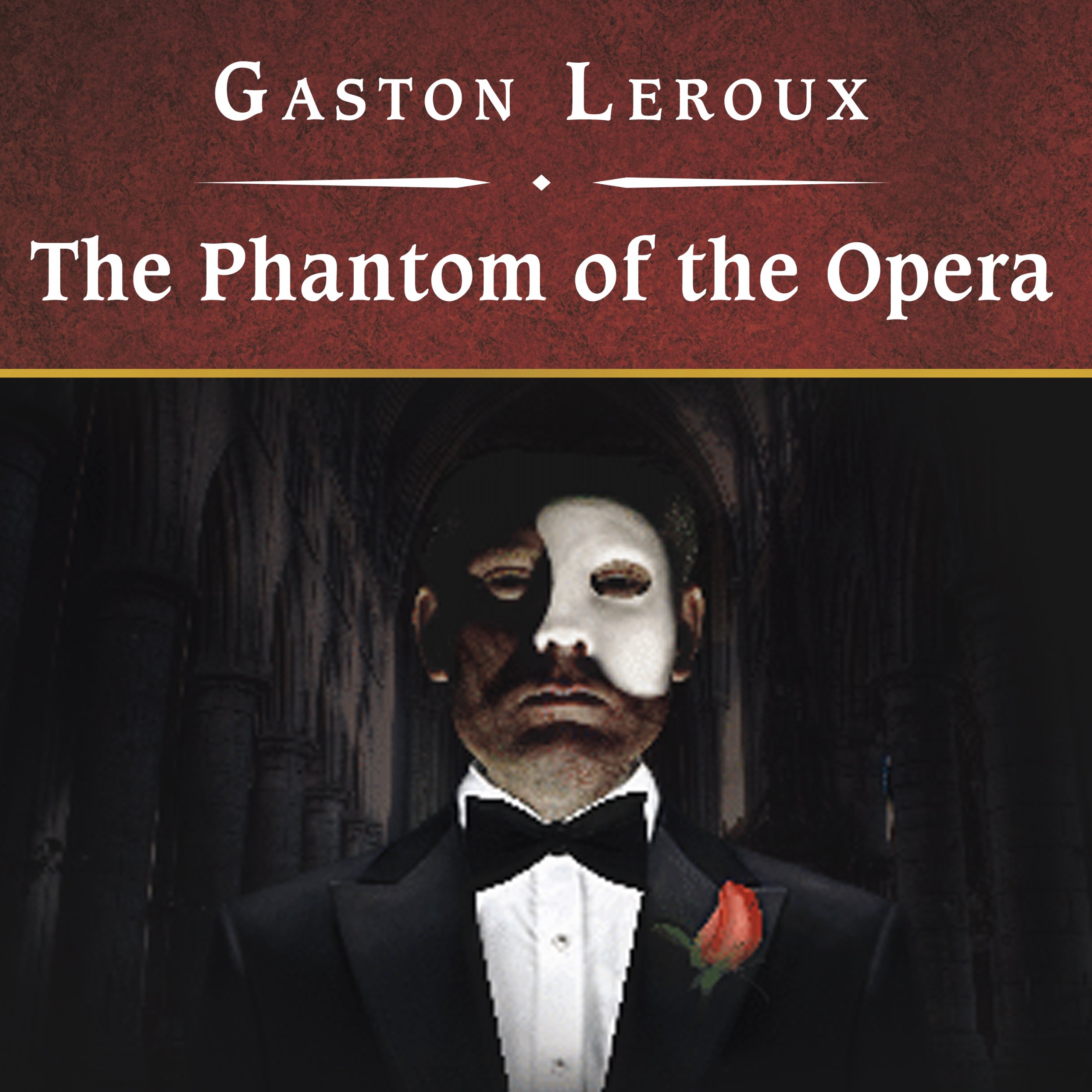 Cover art for The Phantom of the Opera, with eBook