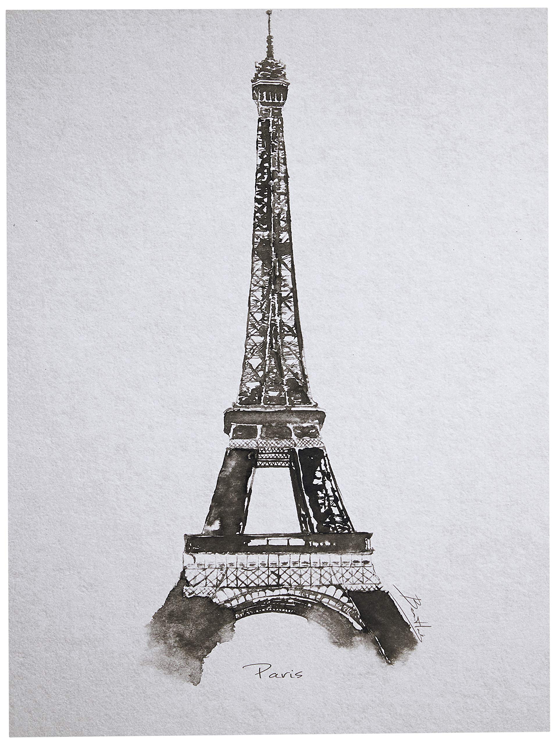 Arcoiris Home Decorative Cities Picture Eiffel Tower 40 x 30 cm with LED