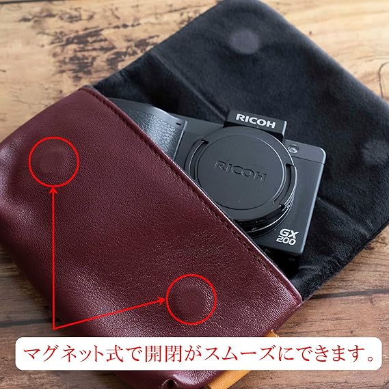 フィルムカメラ レザーケース付き レザーカメラケース オルフェ02 | 山田屋台紙店