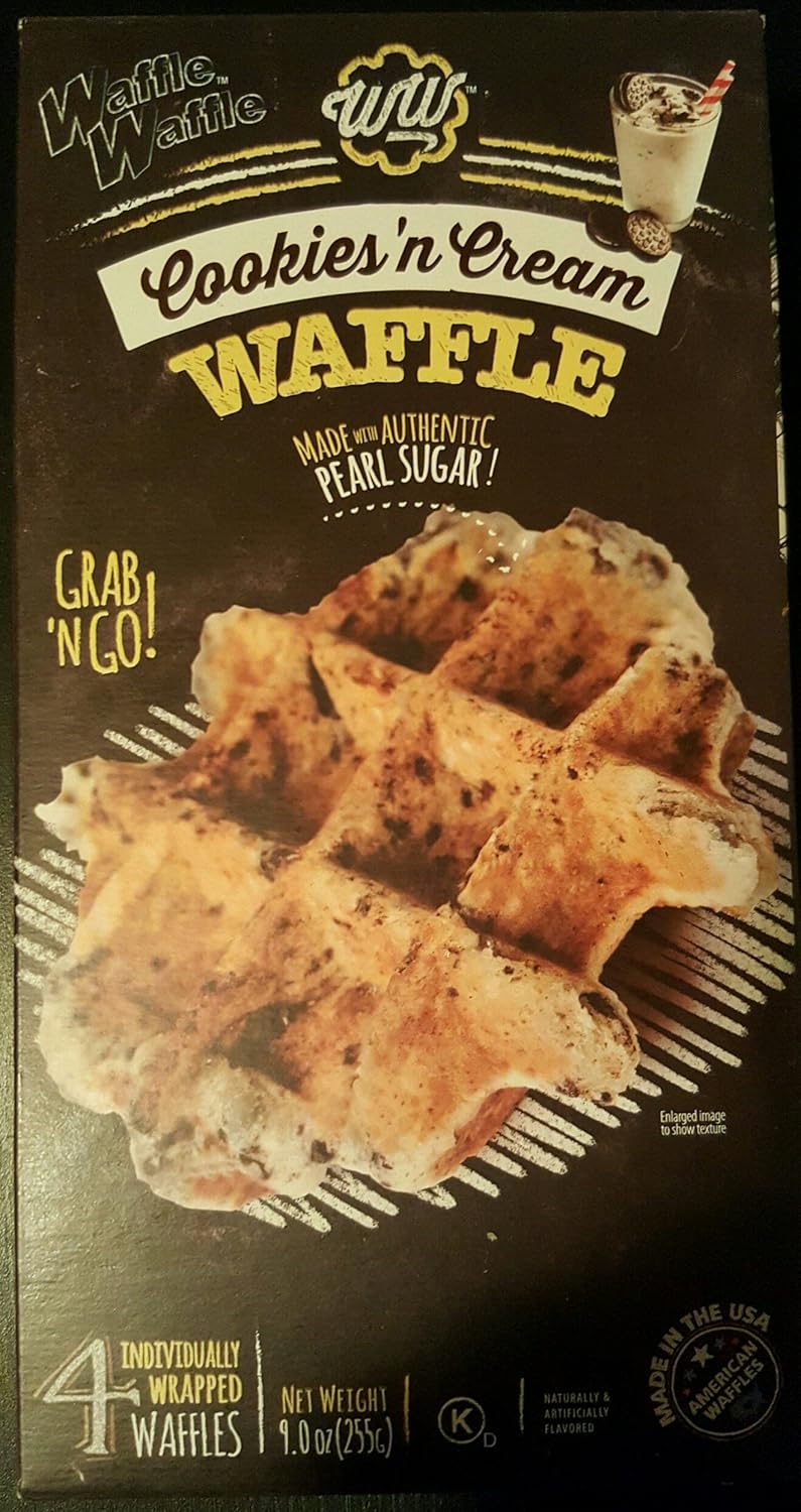Waffle Waffle Cookies n Cream Waffle, 9 oz Grocery