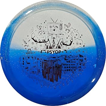 DOOMSDAY DISCS Psyop Easy to Control Fairway Driver Disc in Premium Plastic