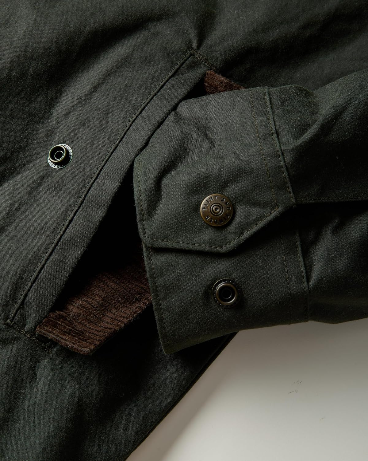 Huckberry Flint and Tinder Waxed Harrington Jacket - Image 5