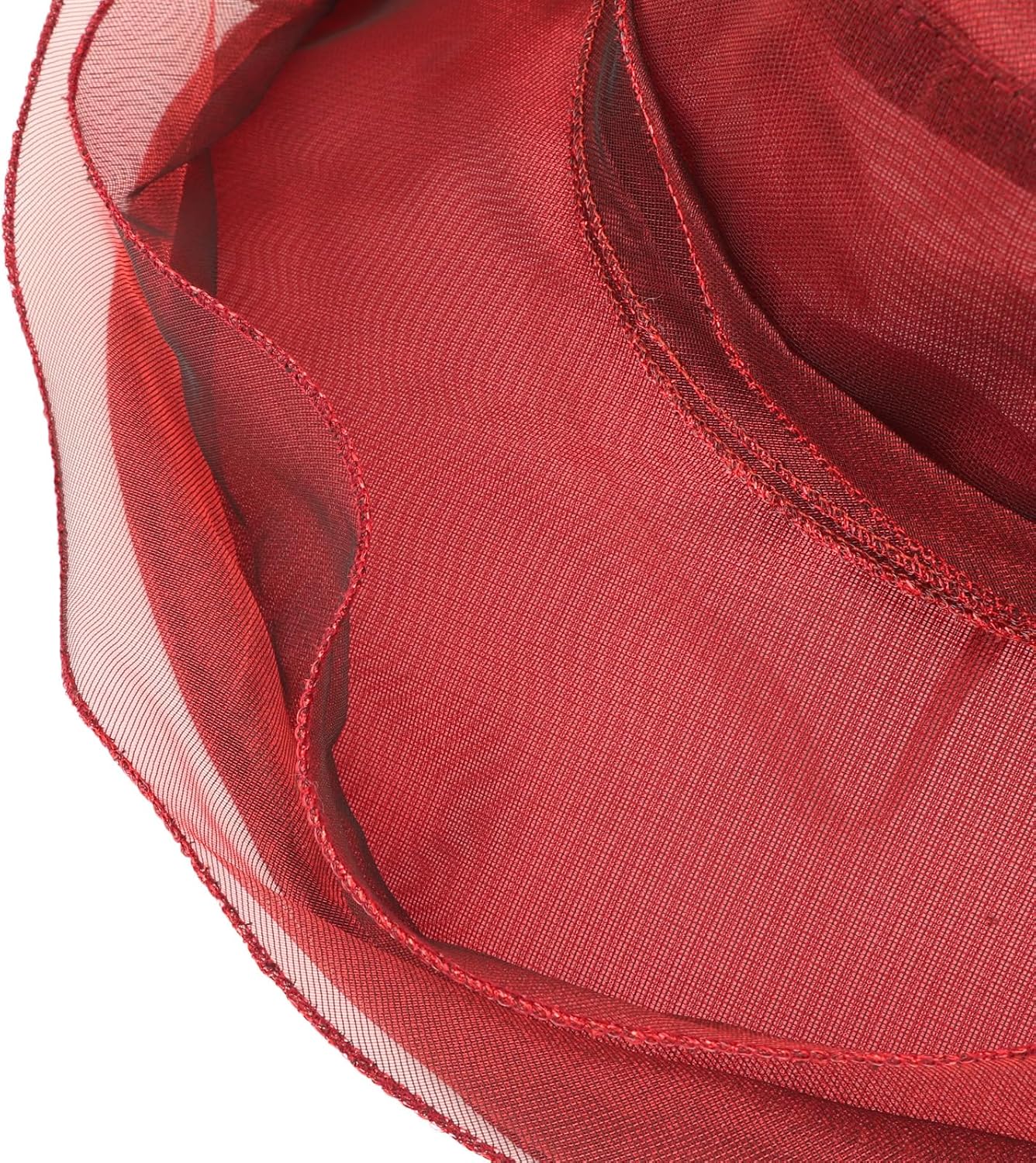 DRESHOW Women Organza Hat Church Cap Hats Clearance Kentucky Derby Cocktail Tea Party Wedding Flower Hat with Wide Brim - Image 8