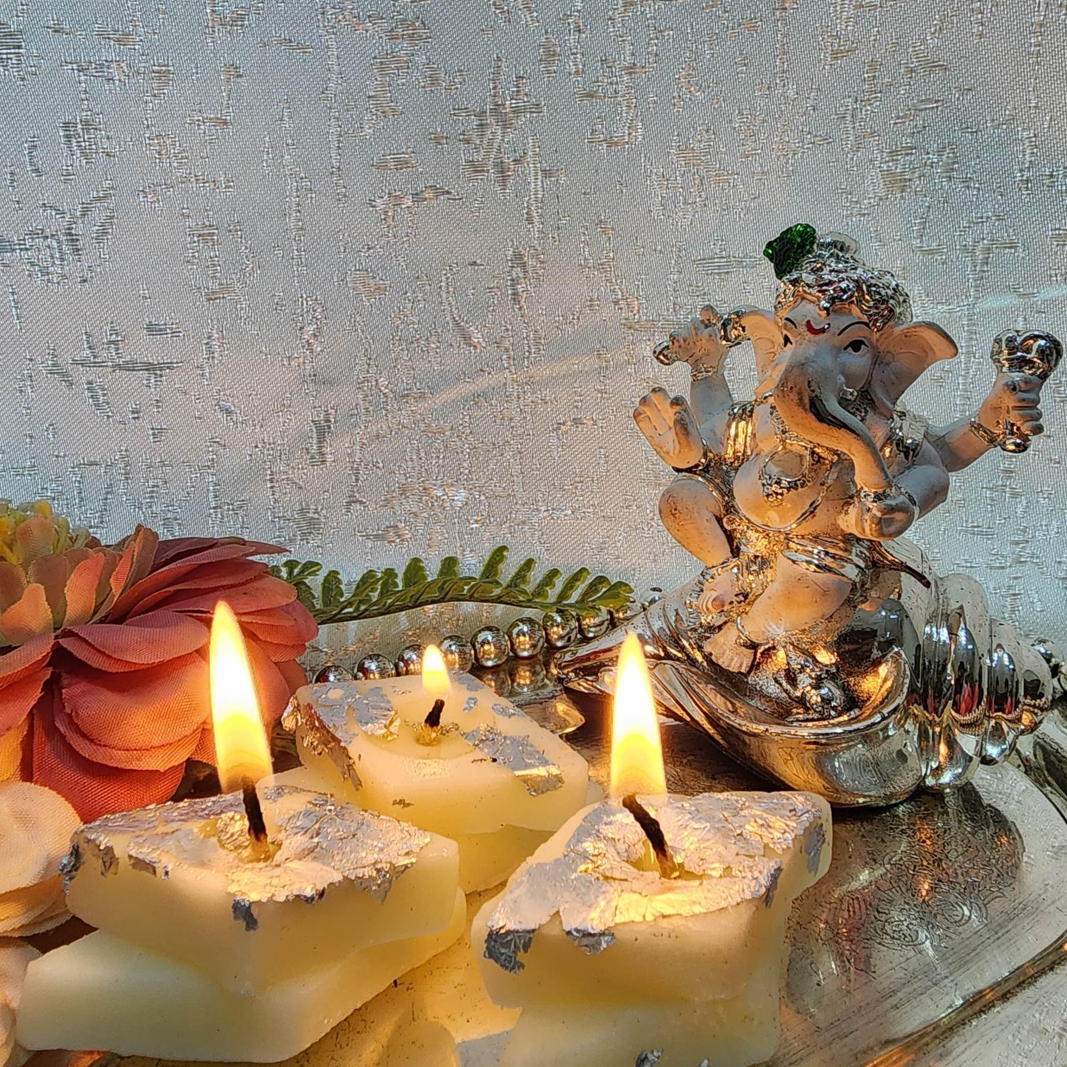 Kaju Katli-Shaped Decorative Candles (Pack of 6) – Festive Wax Candles for Diwali, Home Décor, and Gifting (B0DD1N7551) Amazon Price History, Amazon Price Tracker