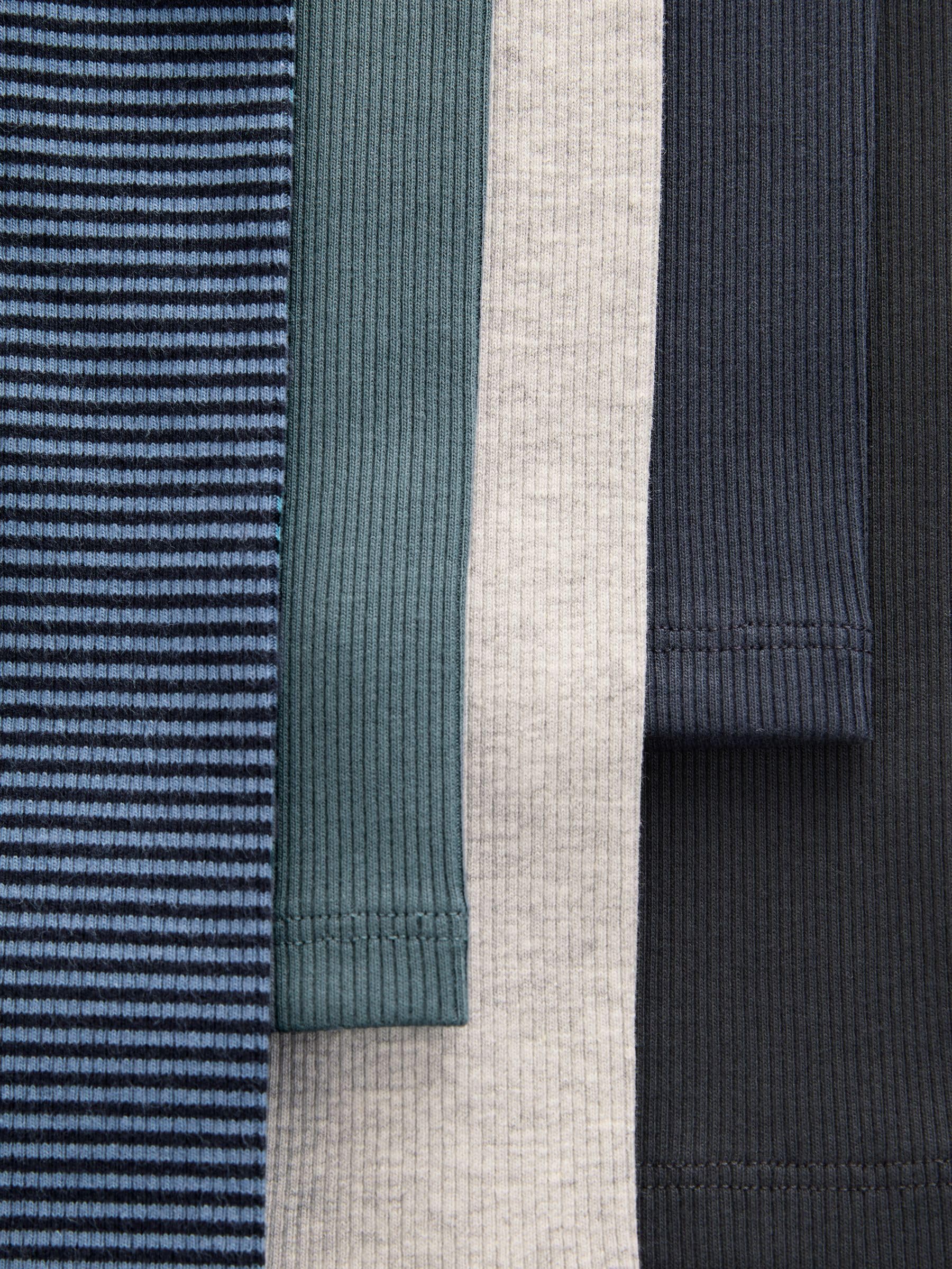 NEXT Niños Pack de 5 Leggings Acanalados