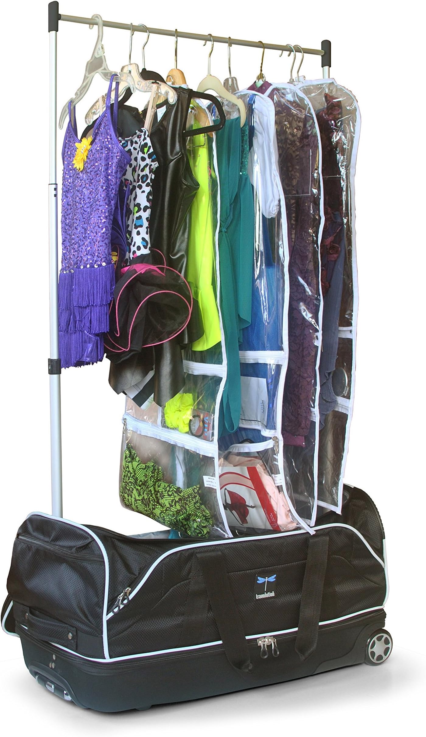 Travolution 28-inch Wheeled Drop Bottom Duffel with Garment Rack