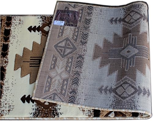 Miniatura 6 de Concord C318 - Tapete con diseño de la región del sudoeste, Sintético, Ivory