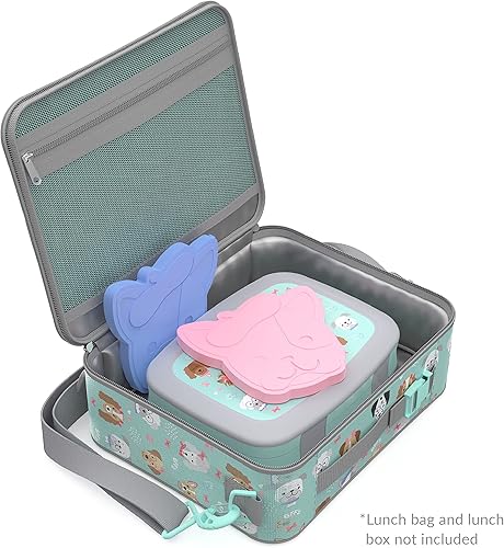 Vista 49 de Bentgo Buddies - Paquetes de hielo reutilizables con purpurina, bolsas de hielo delgadas para loncheras, bolsas de almuerzo y enfriadores, Glitter