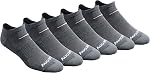 Saucony mens Multi-pack Mesh Ventilating Comfort Fit Performance No-show Socks