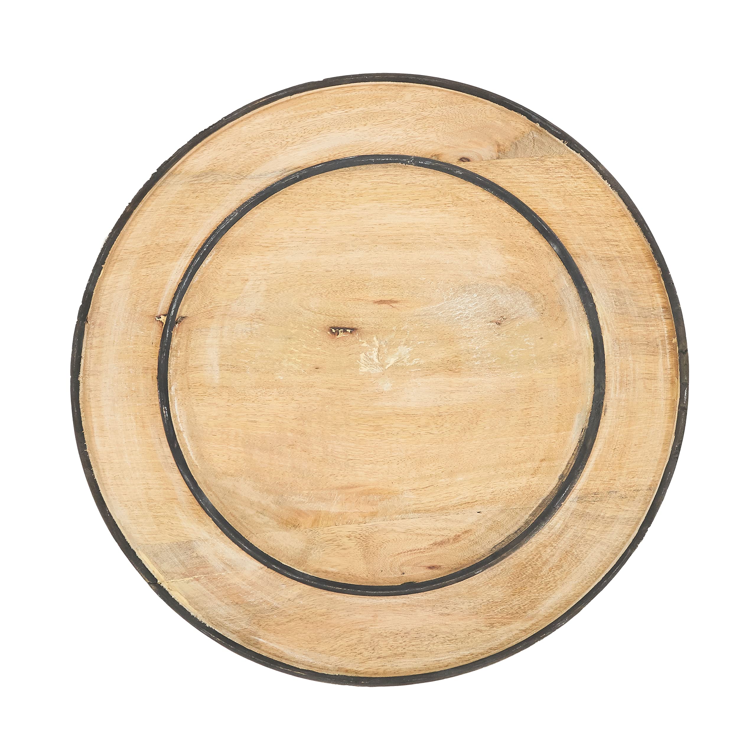 Wood Charger Plates (Set of 4)