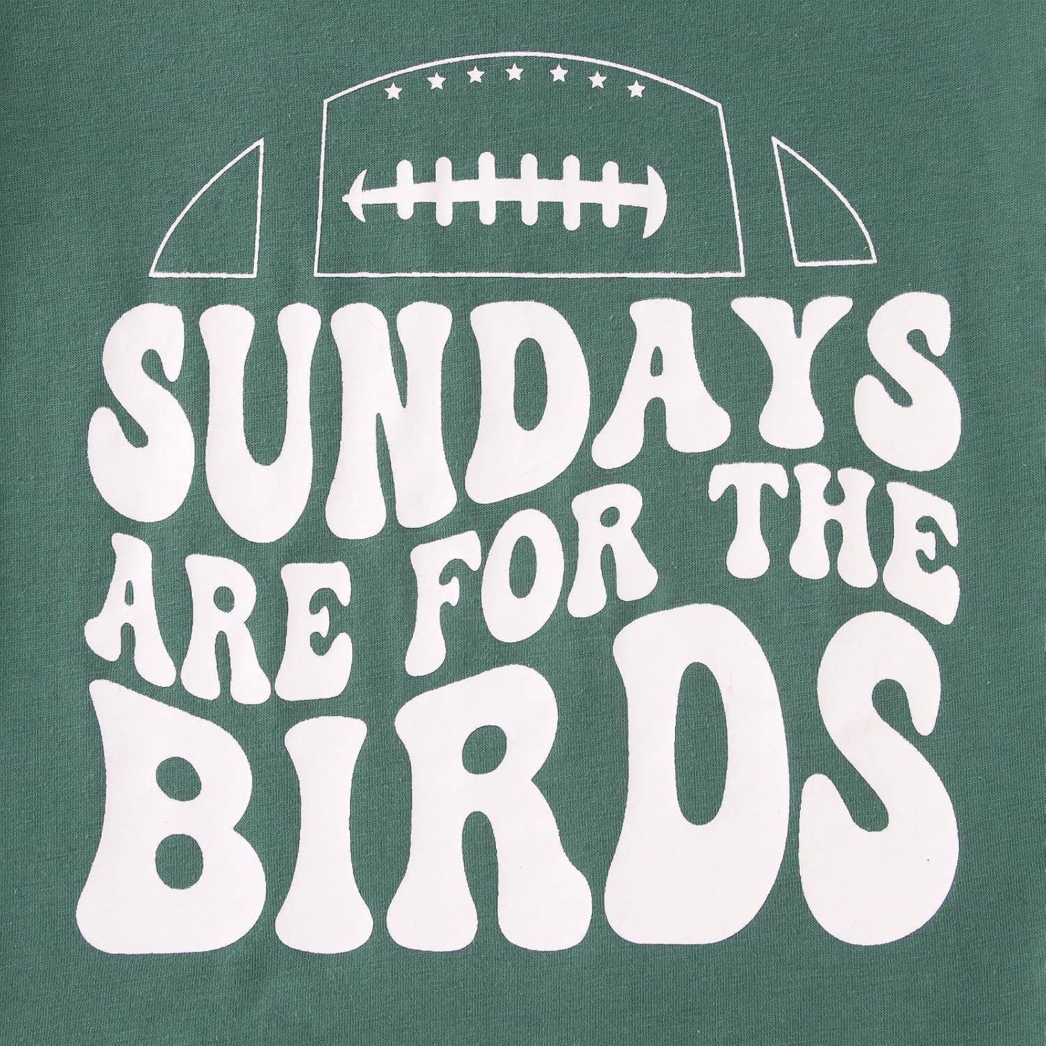 Sundays are for The Birds Football Shirts Toddler Boy Girl Game Day Outfit Short Sleeve T-Shirt Sports Fans Tee Tops - Image 7