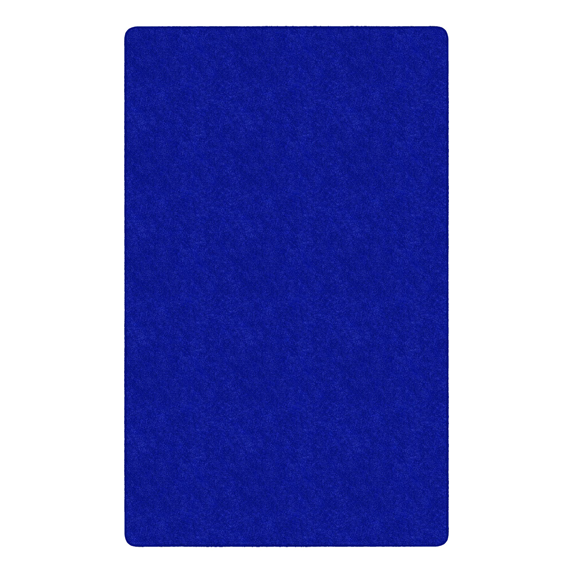 SprogsHealthy Living Solid Color Rug - Rectangle (4' W x 6' L) Royal Blue
